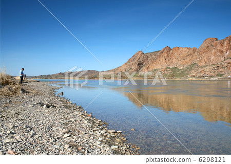 landscape river and  mountain 6298121