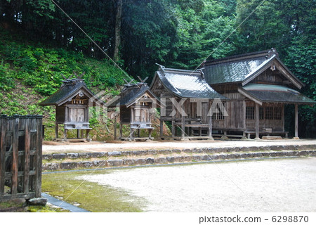 Inside the temple of the God south shrine (Oga-machi, Matsue city Shimane prefecture) 6298870