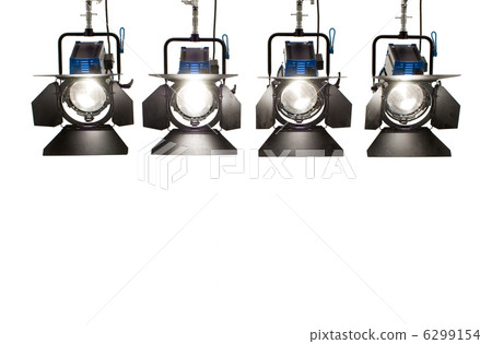 Four searchlights. Four searchlights. 6299154