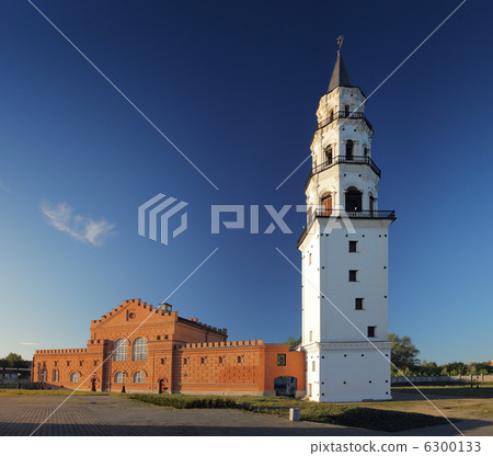 Nevjansky falling tower of XVIII century, Russia 6300133