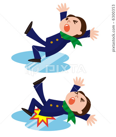 Sliding and falling students 6300353