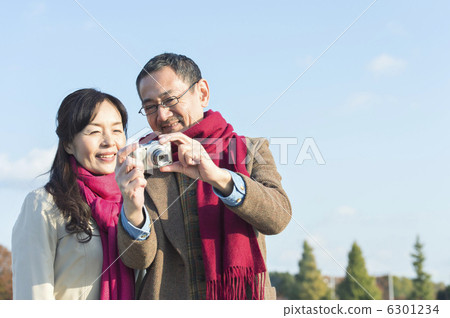 高級夫婦和孫子 6301234