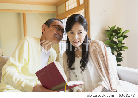 Senior couple and grandchild Senior couple and grandchild 6308178