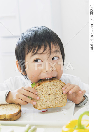 Senior couple and grandchild 6308234