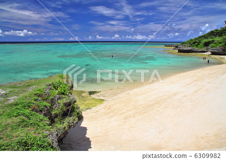 Koshi Beach of Nakijin village 6309982