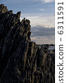 Muroto Cape odd rock 6311591
