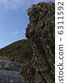 Muroto Cape odd rock 6311592