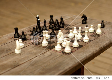 hand-made chessboard hand-made chessboard 6311633