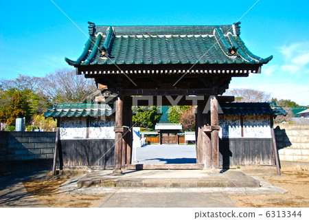 "Gate gate" of Kanpoin (Kantoin) (Honcho, Kuki city, Saitama Prefecture) 6313344