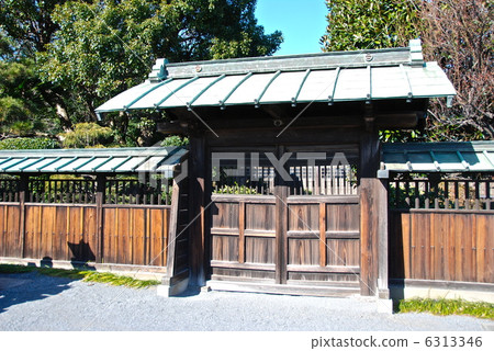 "Maka-zomon gate" of Kannon (Kannon) (Honcho Kuki city, Saitama Prefecture) 6313346