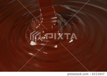 Chocolate flow . Chocolate flow . 6313847