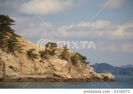 瀨戶內海 風景 景觀 6316072