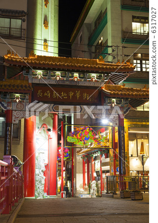 Nakazaki Shinchi Chinatown Chinatravel Night view 6317027