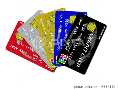 Credit card (fan type) 6317159