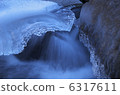 Winter mountain stream 6317611