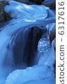 Winter mountain stream 6317616