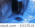 Winter mountain stream 6317618