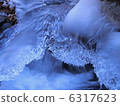 Winter mountain stream 6317623