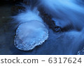 Winter mountain stream 6317624