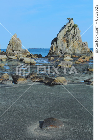 Scenic spots of Wakayama Hashima Rock 6318628