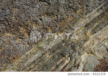 Bean rock: Reiki (gravel) rock / sandstone strata 6322319