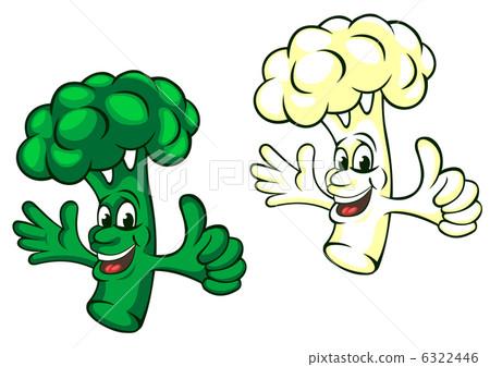 Broccoli and cauliflower 6322446