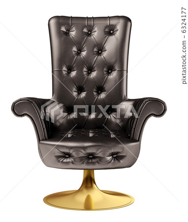 Black office chair 3d Black office chair 3d 6324177