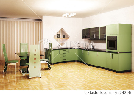 Modern kitchen interior 6324206