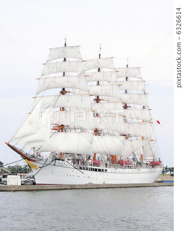 帆船Kaiomaru總帆展帆 6326614