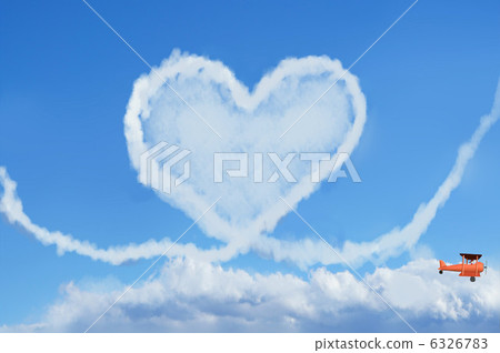 飛機雲 6326783