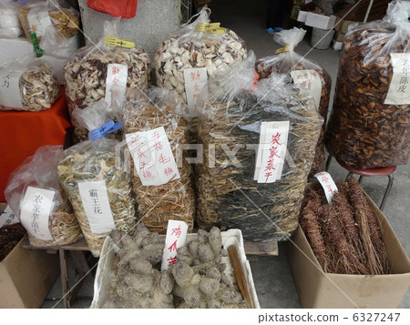China World Heritage Sites in Guangdong Province (Red Sha Tin) Chinese medicine store 6327247
