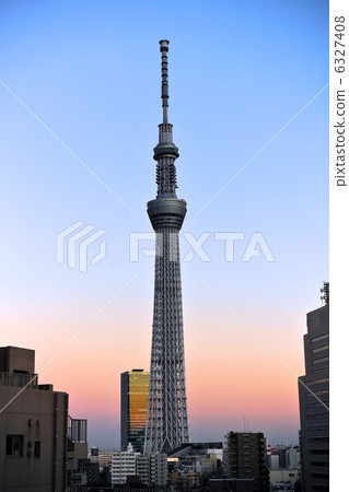 Sunset and Tokyo Sky Tree 6327408