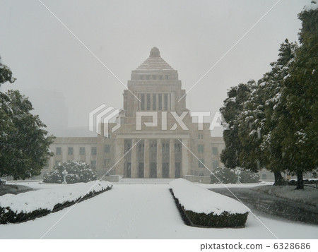 04國會大廈東京雪20130114 04國會大廈東京雪20130114 6328686