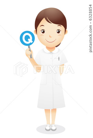 Illustration of female medical staff Illustration of female medical staff 6328854