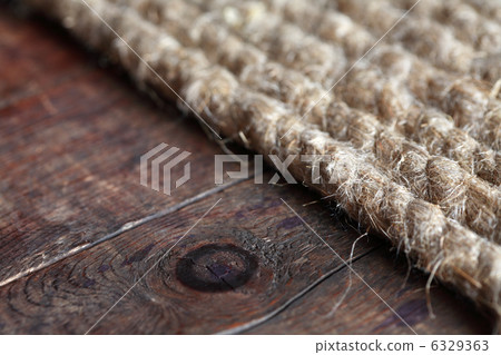 Rope On Wood Rope On Wood 6329363