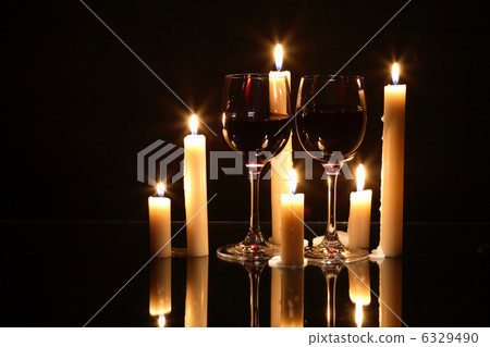 Wine And Candles 6329490