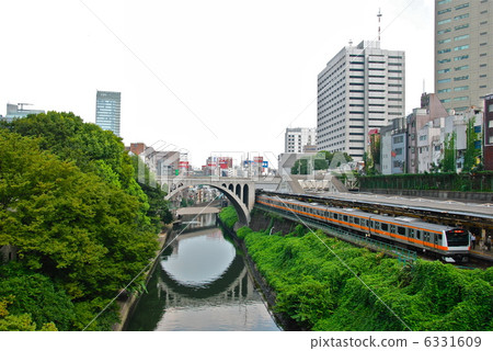 “御茶水站（右）”和“Senbashi（左）”（千代田區/文京區/東京都區） 6331609