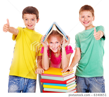 Group of children people. Group of children people. 6340651