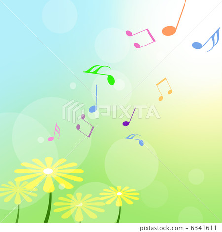 Spring music - Stock Illustration [6341611] - PIXTA
