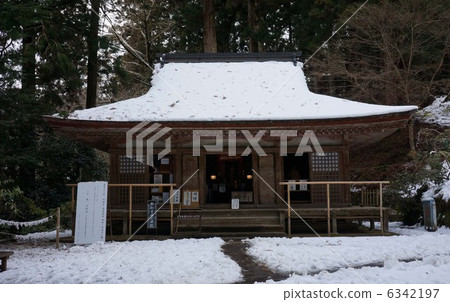 在雪的室戶寺 6342197
