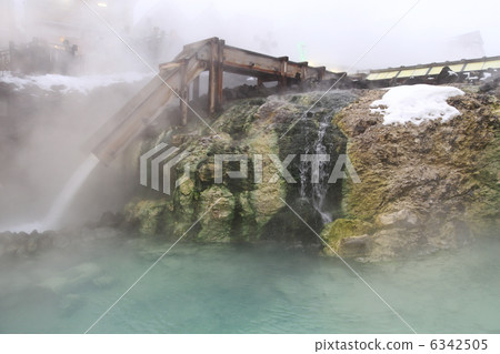 Kusatsu hot spring yubata Kusatsu hot spring yubata 6342505