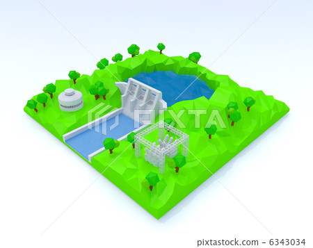 Hydroelectric power plant 6343034