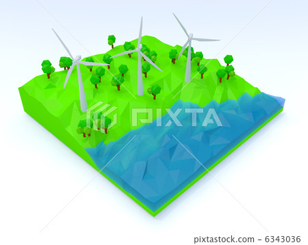 風力發電 6343036