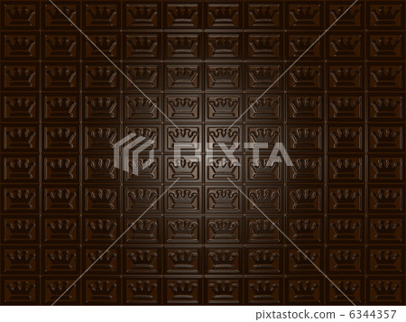 Chocolate illustration dark chocolate crown 6344357