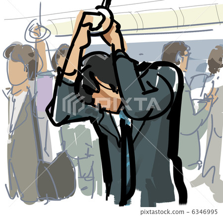 通勤列車 6346995