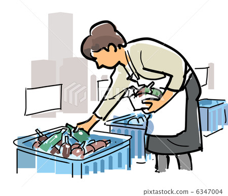 Separate collection of garbage Separate collection of garbage 6347004