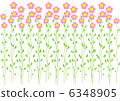 Flower background illustration 6348905