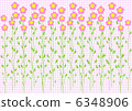 Flower background illustration 6348906