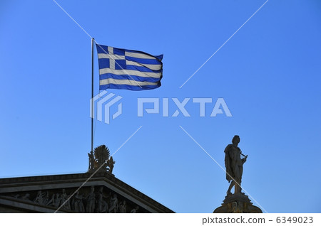 greek flag 6349023
