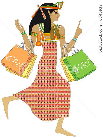 Women in Egypt mural painting to shop 6349935
